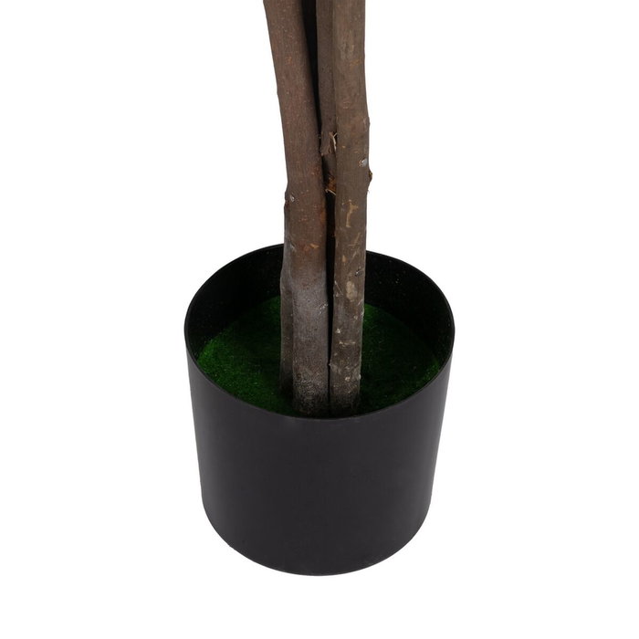 BigBuy Home Plante décorative PVC Bois Ciment Tissu 45 x 45 x 180 cm