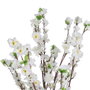 BigBuy Home Plante décorative PVC Bois Ciment Tissu 45 x 45 x 180 cm