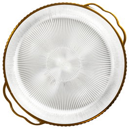 Home Deco Factory Plateau de service MIRAGE, 38,5 cm