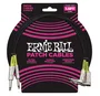 Ernieball Câble EB Interlink PVC Jack-Jack SA Noir 0,30 m (Pack de 3)