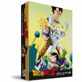 SD TOYS Puzzle 3D Dragon Ball Z - Bataille de Namek - 100 Pièces (23 x 31 cm)