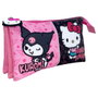 MANENTI Portatodo Kuromi & Hello Kitty triple
