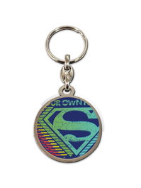 Sd toys Llavero redondo metal logo Superman multicolor