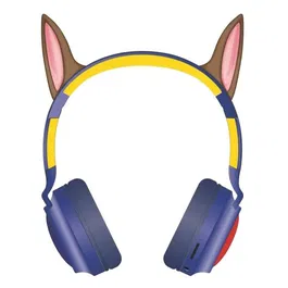 Lexibook Casque audio Bluetooth 2-en-1 La Pat'Patrouille - Effets lumineux - Oreilles de Chase - Portée 10 m