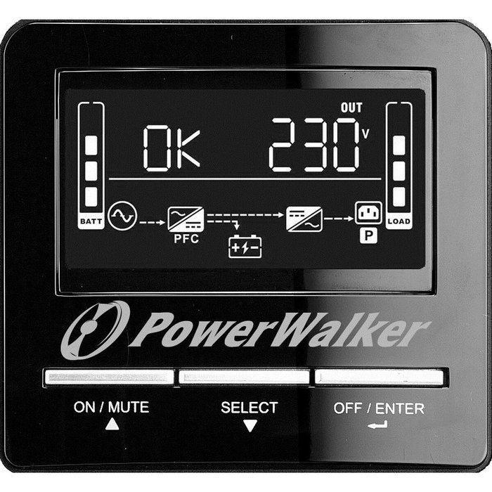 Système d'Alimentation Sans Interruption Interactif Power Walker VI 1100 CW FR 770 W Système d'Alimentation Sans Interruption Interactif Power Walker VI 1100 CW FR 770 W