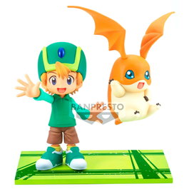 BANPRESTO Figura Takeru & Patamon Adventure Archives Digimon Adventure 15cm