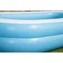 Bestway - Piscine gonflable rectangulaire 262 x 175 x 51 cm, Bleu et Blanc, pour Enfants, Usage Extérieur - Facile à installer et à ranger