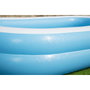 Bestway Piscine gonflable rectangulaire 262 x 175 x 51 cm - Bleu et blanc