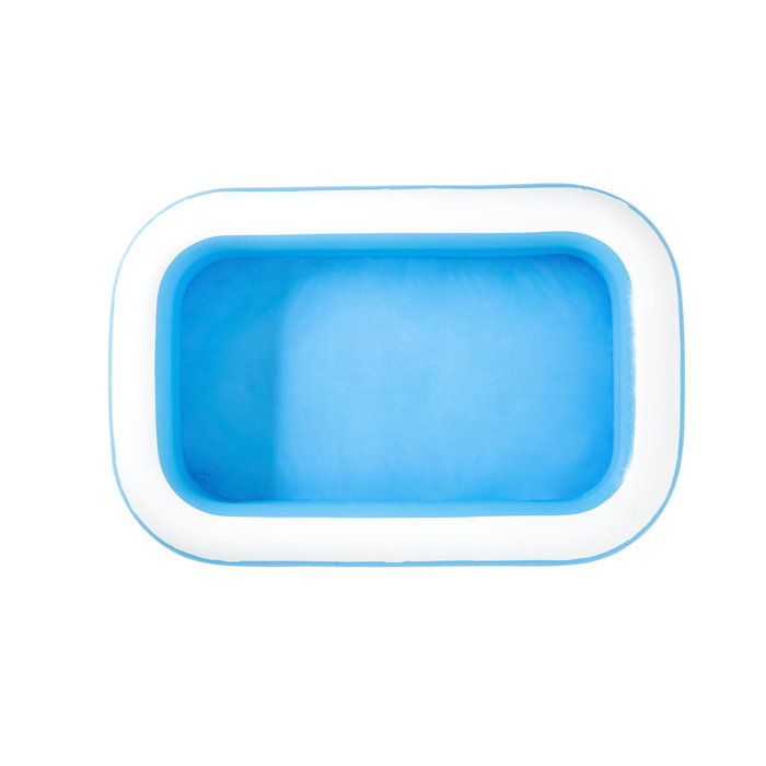 Bestway Piscine gonflable rectangulaire 262 x 175 x 51 cm - Bleu et blanc