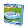 Bestway Piscine gonflable rectangulaire 262 x 175 x 51 cm - Bleu et blanc