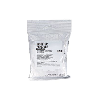 COMODYNES Lingettes Démaquillantes pour Peaux Normales, 20 Unités