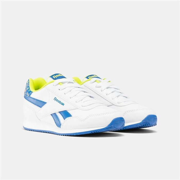 Chaussures de Sport pour Enfants Reebok Royal Cl Jog 3.0 Blanc