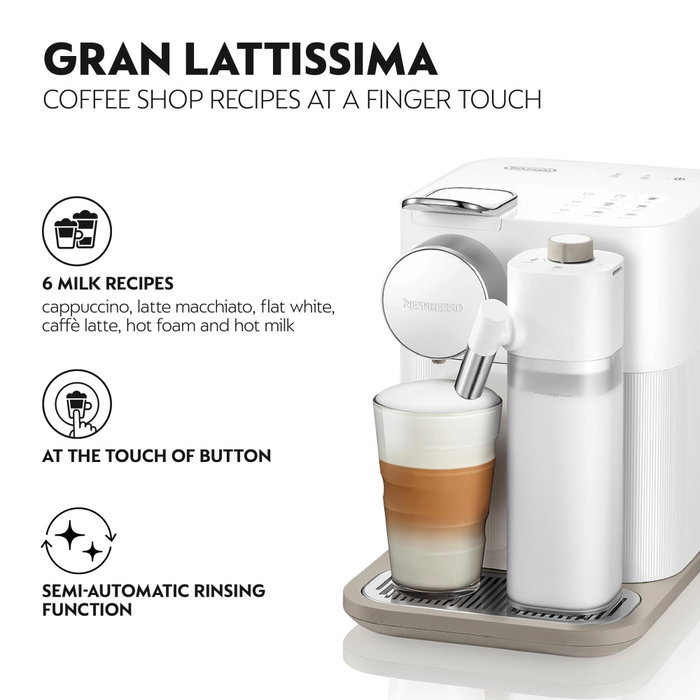 De'Longhi Nespresso Gran Lattissima EN 640.W White