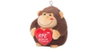 Creaciones Llopis - Gorilla avec cœur en peluche de 22 cm - Peluche pour enfants dès 36 mois