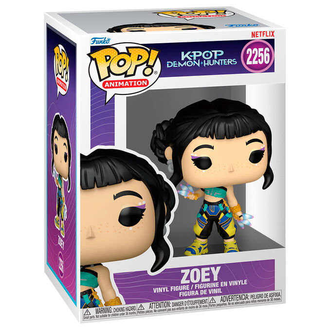 Funko POP! Animation : KPop Demon Hunters - Zoey Funko POP! Animation : KPop Demon Hunters - Zoey