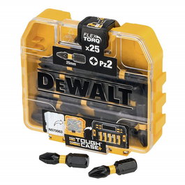 DEWALT DT70556T Jeu de 25 pointes PZ2 25 mm pour visseuses
