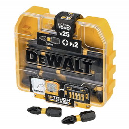 DEWALT Jeu d'embouts de vissage Pozidriv PZ2, 25 mm