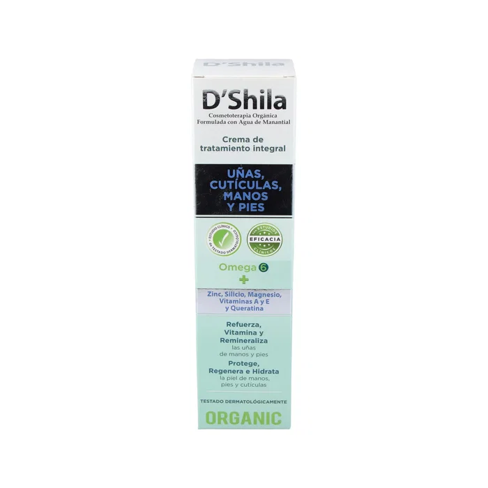 DSHILA Crème Mains, Pieds, Ongles et Cuticules Omega 6 250ml DSHILA Crème Mains, Pieds, Ongles et Cuticules Omega 6 250ml