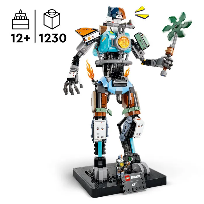 LEGO Fortnite 77081 KIT Figurine de Mécha Jouet de Construction pour Garçon ou Fille dès 12 Ans
