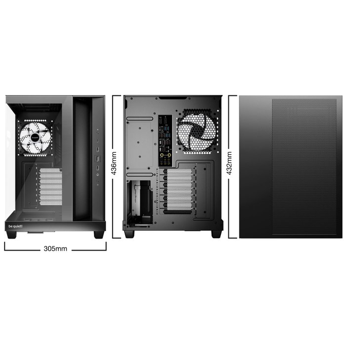 be quiet! Light Base 500 LX Black be quiet! Light Base 500 LX Black