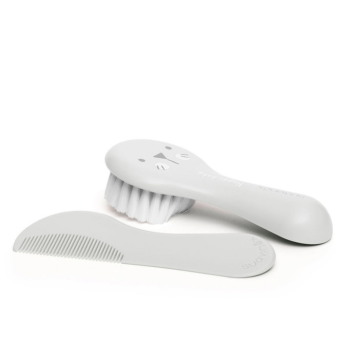 Suavinex Coffret Hygge Baby brosse et peigne blanc (2 pièces) Suavinex Coffret Hygge Baby brosse et peigne blanc (2 pièces)