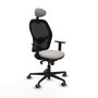 Piqueras y Crespo Chaise de Bureau avec Appui-tête 1D036G1 Blanc
