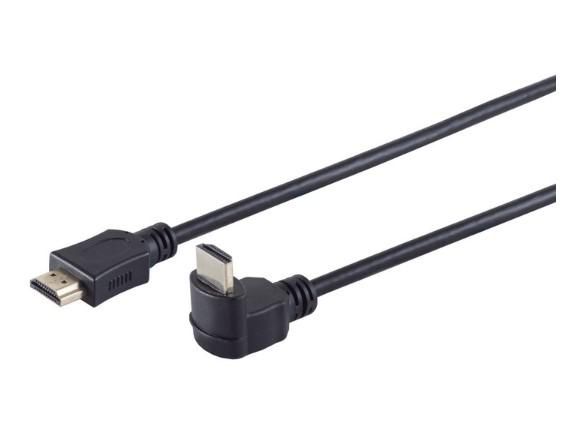 MicroConnect Câble HDMI 2.0 coudé 270°, 1m, Noir MicroConnect Câble HDMI 2.0 coudé 270°, 1m, Noir