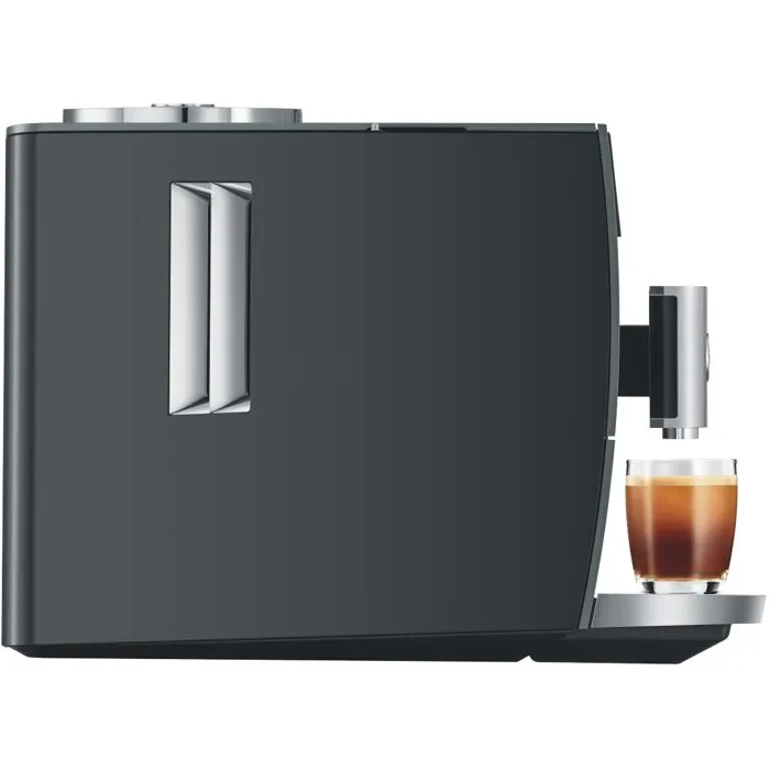 JURA ENA 5 Machine à café expresso broyeur, 6 boissons, 1450 W, réservoir 1.1 L, percolation Hot/Cold/Light Brew, écran tactile TFT, finition vert gris laqué