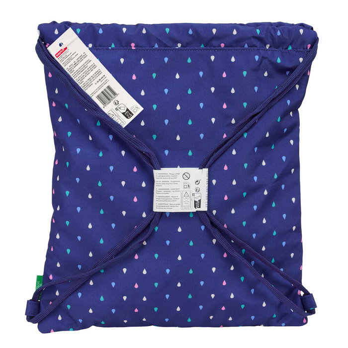 Sac à dos serré par des ficelles Benetton Drop Multicouleur 35 x 40 x 1 cm