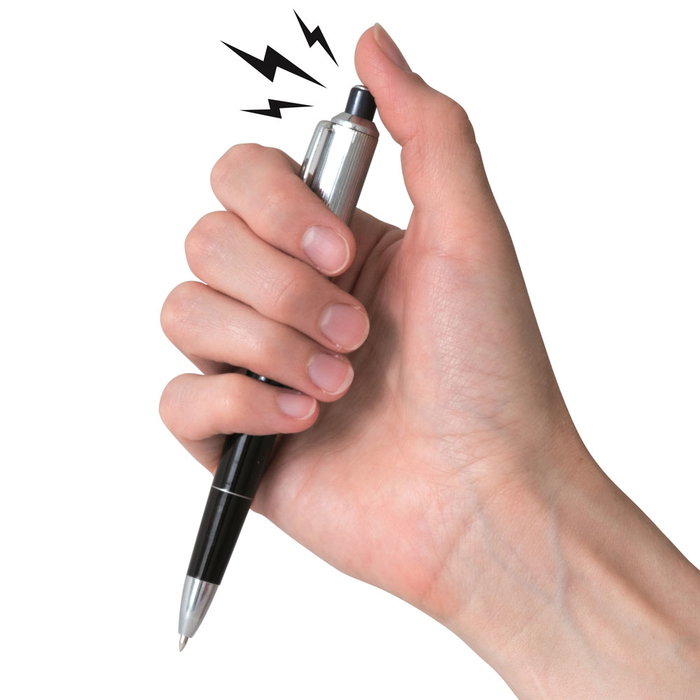 Mister Gadget Stylo à décharge électrique avec encre noire