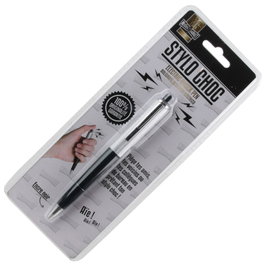 Mister Gadget Stylo à décharge électrique avec encre noire