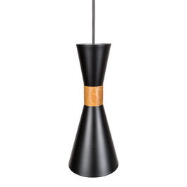 Lampe à Suspension Lana Noir 3xE27