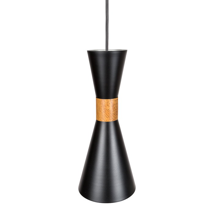 Lampe à Suspension Lana Noir 3xE27