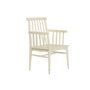 Home ESPRIT Chaise de Salle à Manger Crème en Bois de Manguier et MDF