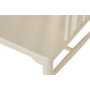 Home ESPRIT Chaise de Salle à Manger Crème en Bois de Manguier et MDF