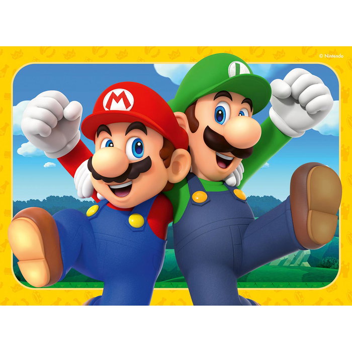 Ravensburger - Puzzle 4 Formes Super Mario pour Enfants Dès 3 Ans - Jeu Éducatif pour Développement Mental Ravensburger - Puzzle 4 Formes Super Mario pour Enfants Dès 3 Ans - Jeu Éducatif pour Développement Mental