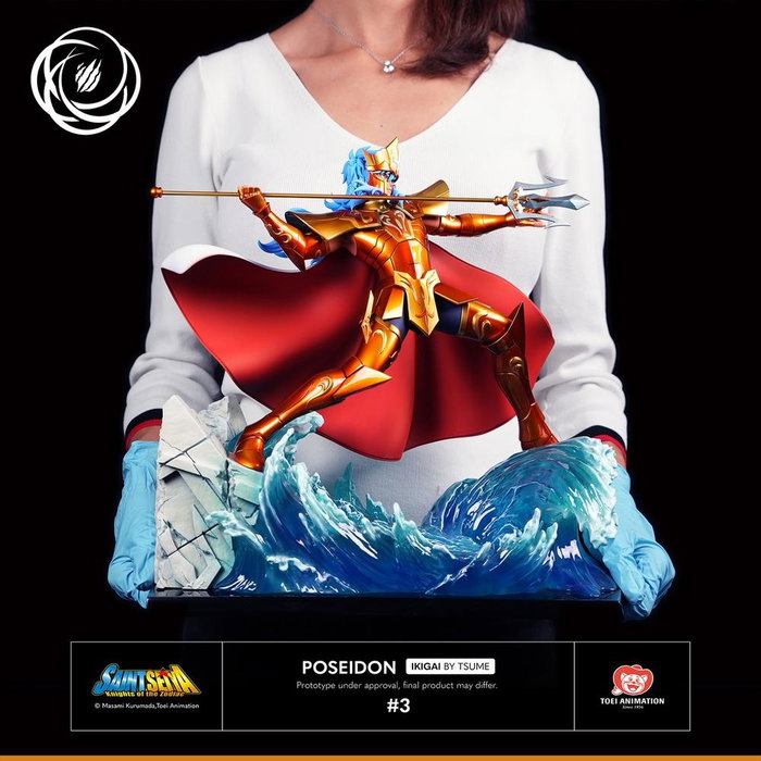 Tsume Art Statue Poseidon Saint Seiya Échelle 1/6 IKIGAI Tsume Art Statue Poseidon Saint Seiya Échelle 1/6 IKIGAI