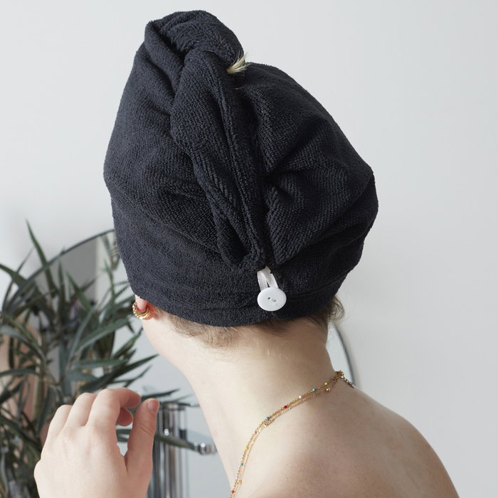 Cosmetic Club Serviette pour cheveux en microfibre
