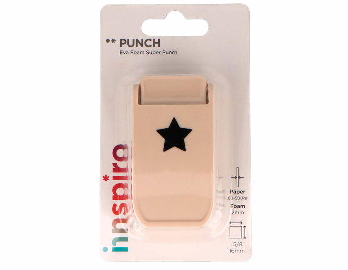 Innspiro Emporte-pièce Super Punch étoile 16mm