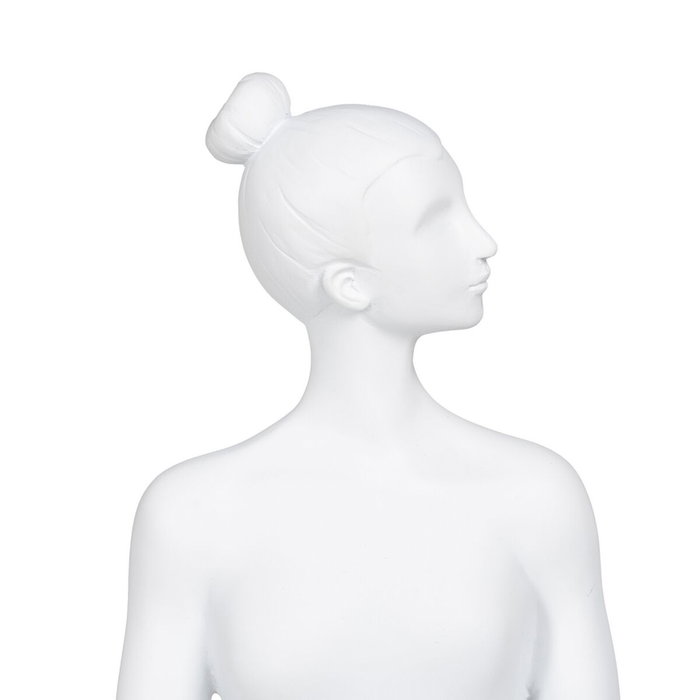 BigBuy Home Figurine Décorative Blanc 17,5 x 11 x 23,5 cm BigBuy Home Figurine Décorative Blanc 17,5 x 11 x 23,5 cm