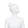 BigBuy Home Figurine Décorative Blanc 17,5 x 11 x 23,5 cm