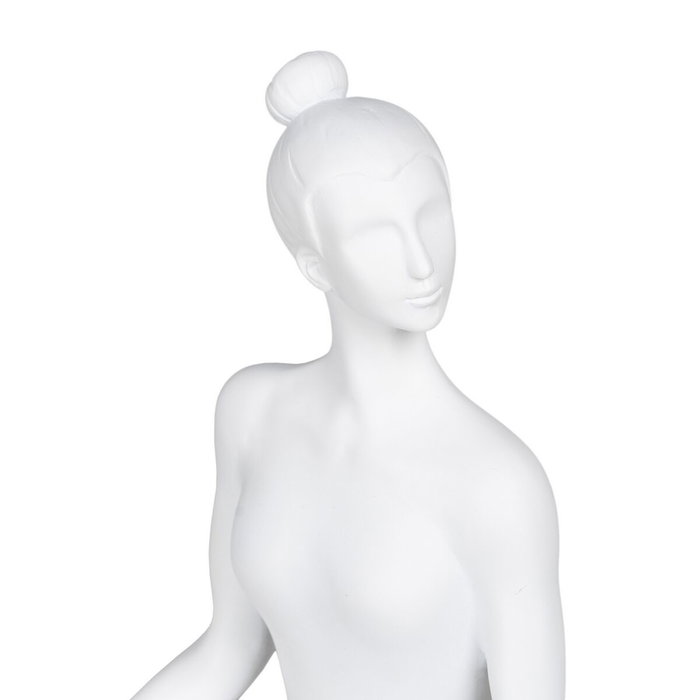 BigBuy Home Figurine Décorative Blanc 17,5 x 11 x 23,5 cm BigBuy Home Figurine Décorative Blanc 17,5 x 11 x 23,5 cm