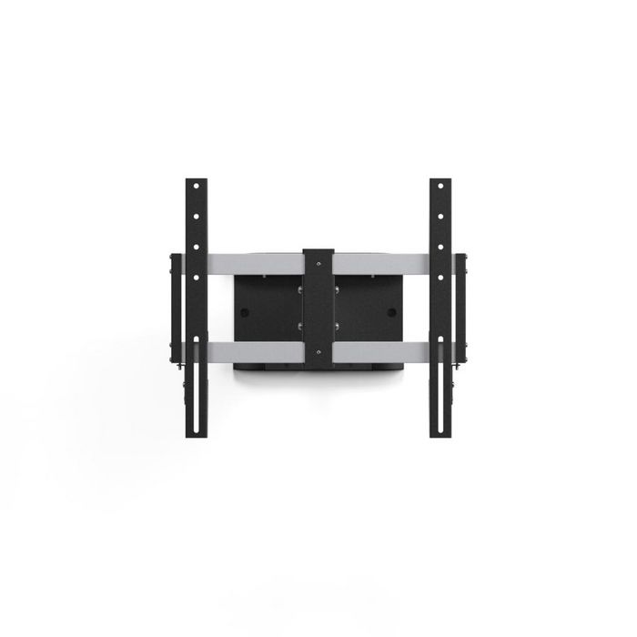 SMS Icon 3D Medium Support mural pour écran, inclinaison et pivotement flexibles, charge max 25 kg, aluminium/noir, compatible VESA 100x100