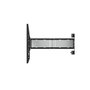 SMS Icon 3D Medium Support mural pour écran, inclinaison et pivotement flexibles, charge max 25 kg, aluminium/noir, compatible VESA 100x100