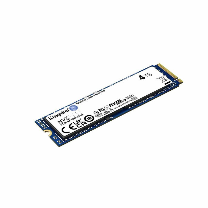 Kingston NV3 SSD 4 To M.2 2280 PCIe 4.0 NVMe Kingston NV3 SSD 4 To M.2 2280 PCIe 4.0 NVMe