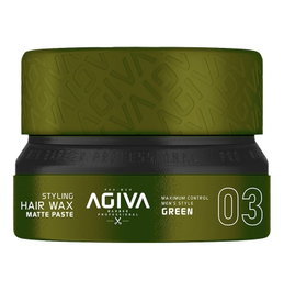 Agiva Hair Wax 03 Green Matte Paste 155ml