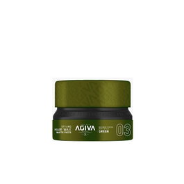 Agiva Hair Wax 03 Green Matte Paste 155ml