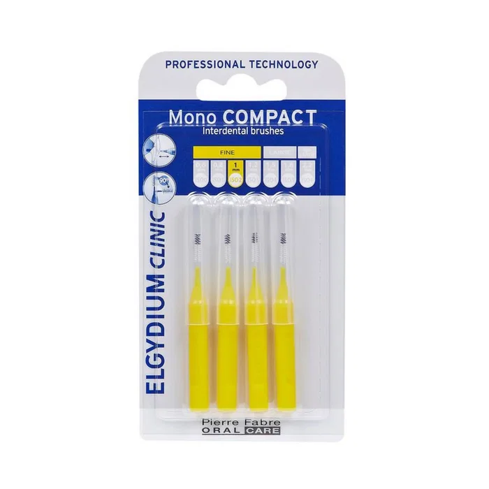 Elgydium Brosse interdentaire Jaune, Lot de 4 pcs Elgydium Brosse interdentaire Jaune, Lot de 4 pcs