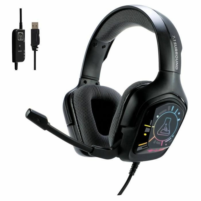 The G-Lab KORP COBALT 7.1 EX Casque Gamer Filaire Surround 7.1 RGB