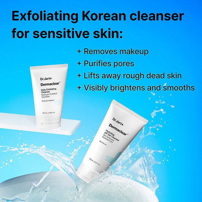 Dr.Jart+ Nettoyant exfoliant quotidien DERMACLEAR